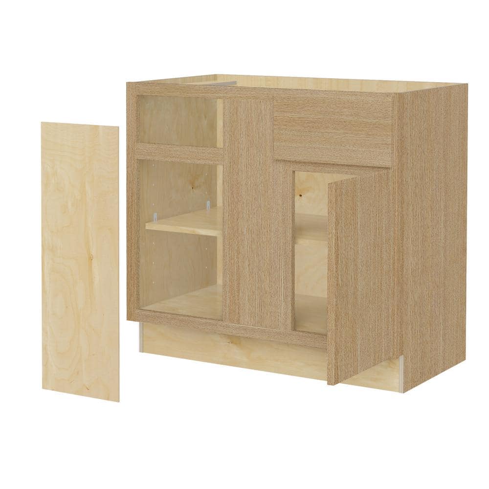Hargrove 36 in. W x 24 in. D x 34.5 in. H Assembled Plywood Base Blind Corn