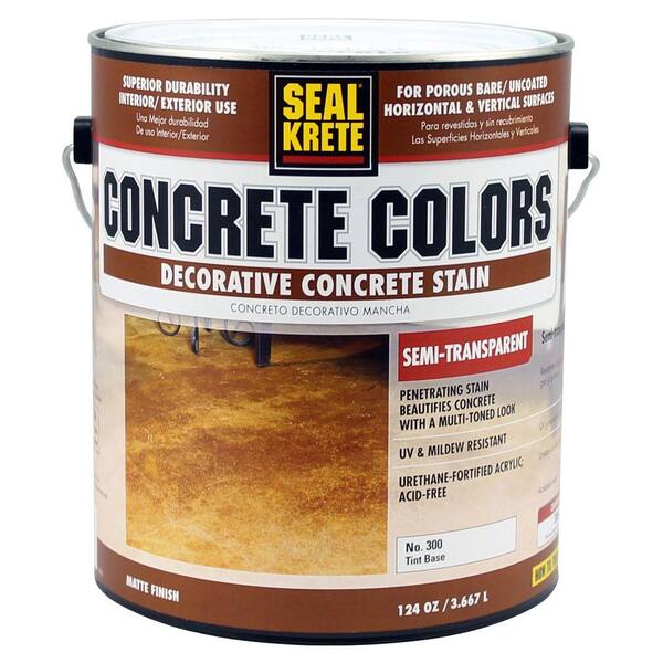 Seal-Krete Concrete Colors 1-Gal. Semi-Transparent Tint Base Stain-DISCONTINUED