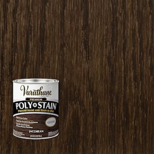 1 Qt. Jacobean Semi-Transparent Gloss Oil-Based Interior Polyurethane and Stain (2-Pack)