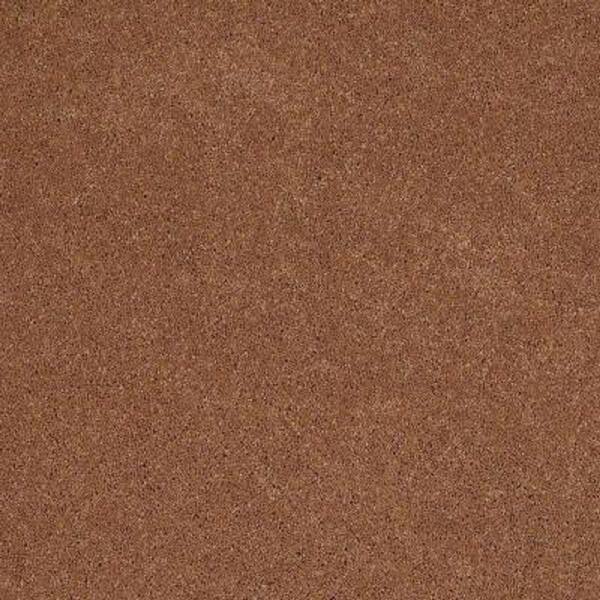 SoftSpring Carpet Sample - Tremendous I - Color Ancient Texture 8 in. x 8 in.
