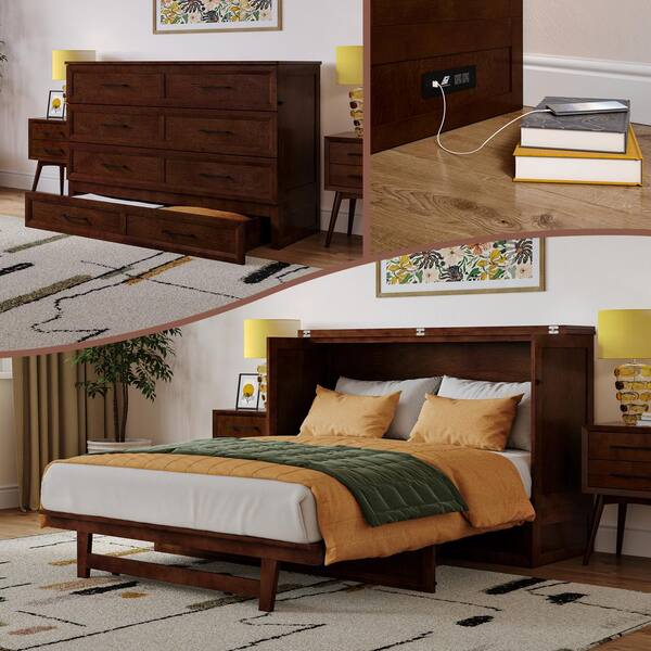 Home depot murphy bed chest sales