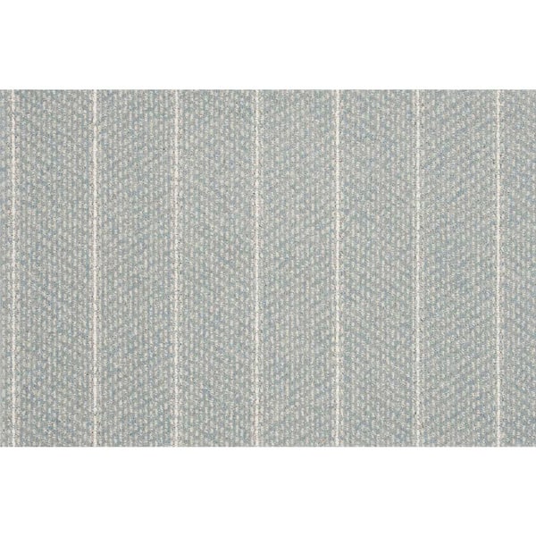 Natural Harmony Forsooth - Surf - Green 12 ft. 32 oz. Wool Pattern Installed Carpet