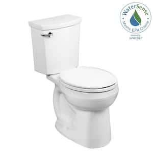 H2Optimum 2-piece 1.1 GPF Single Flush Round Toilet in White