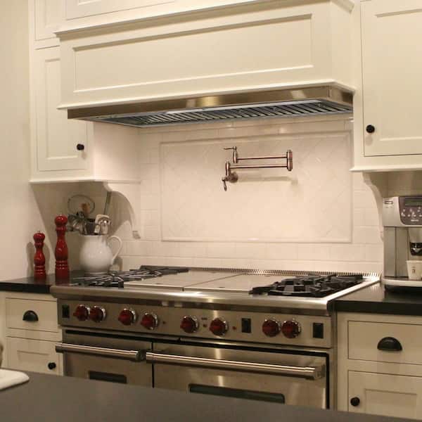 Akicon 30 in. 600 CFM Ducted Insert Range Hood in Stainless Steel