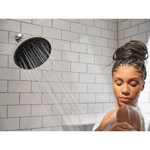 Verso Magnetix 8-Spray Patterns with 1.75 GPM 9 in. Wall Mount Fixed Shower Head in Chrome
