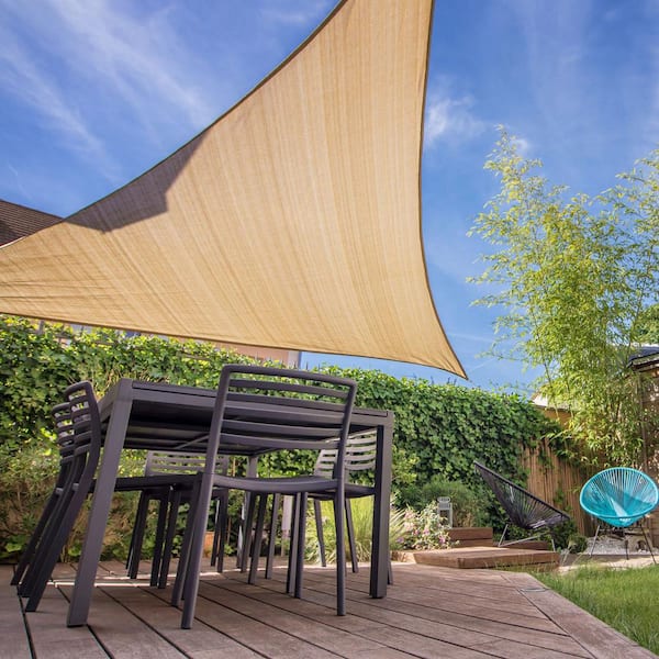 SIAM　SHADE　X〜THE　PERFECT　COLLECTION〜 KHOMO GEAR 20 ft. x 20 ft. x 20 ft. Beige Triangular