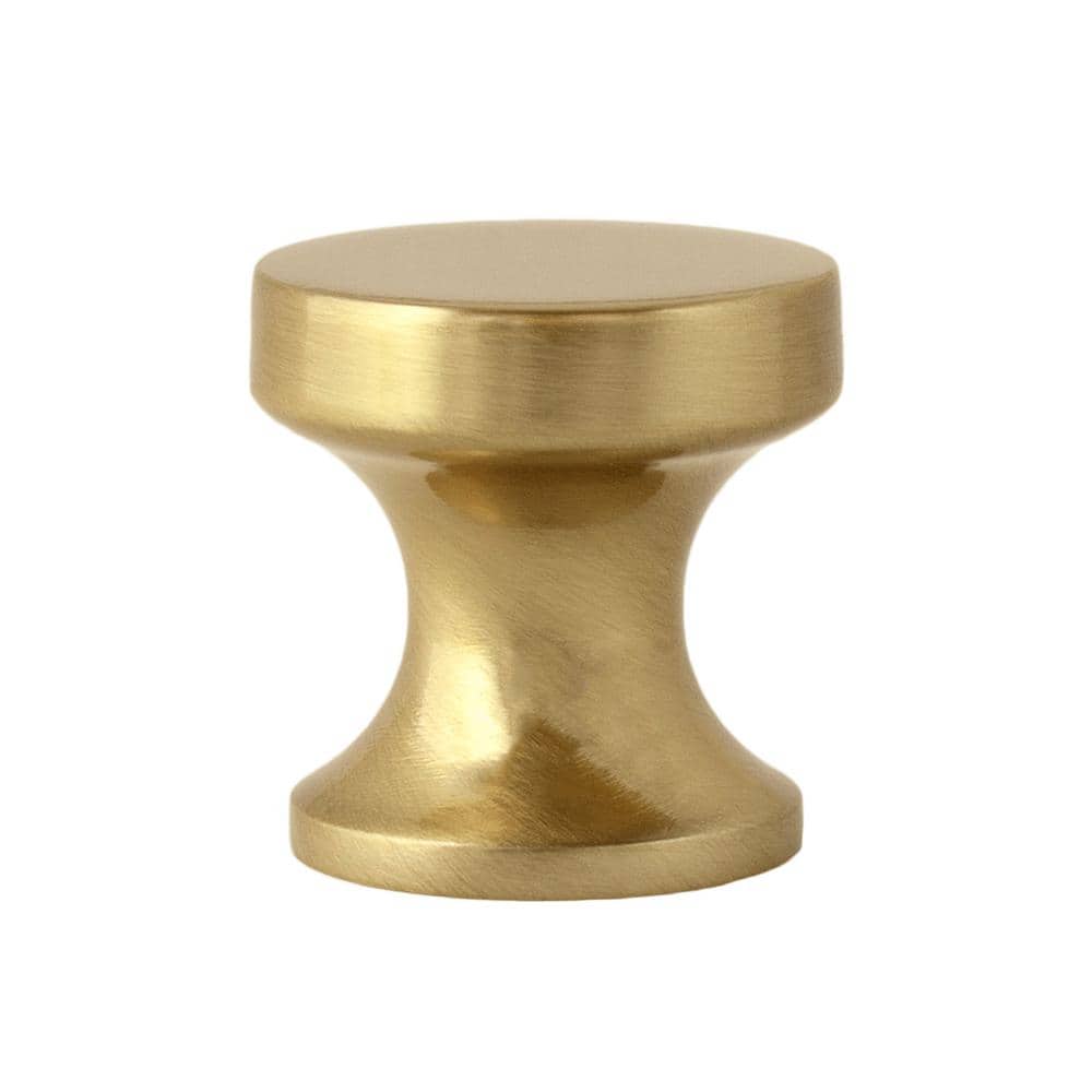 High Desert 1" Satin Brass Round Cabinet Knob