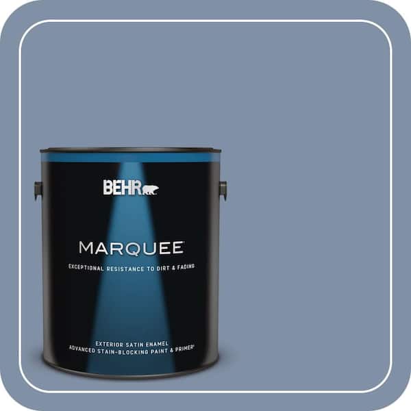 BEHR MARQUEE 1 gal. #MQ5-16 Montage Satin Enamel Exterior Paint & Primer