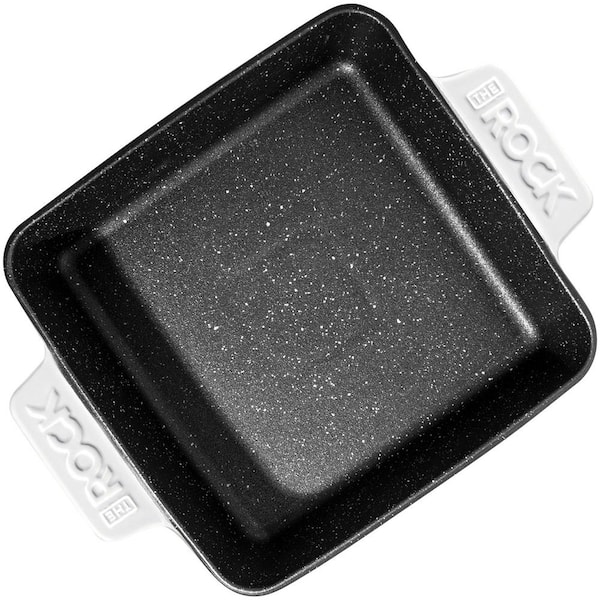 Starfrit The Rock Bakelite 8-Piece Aluminum Nonstick Cookware Set in Black  Speckle 030930-001-0000 - The Home Depot