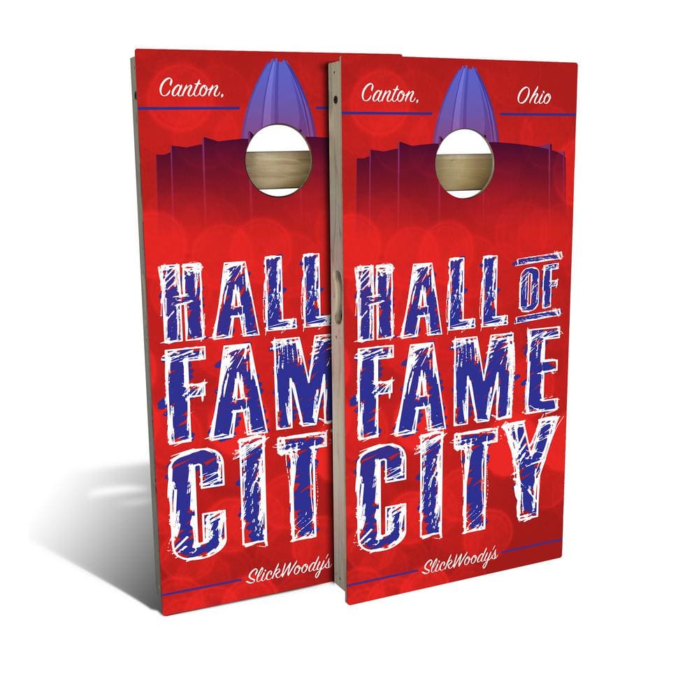 Slick Woody's Hall Of Fame City Cornhole Board Set (Includes 8 Bags)  TRB1625 - The Home Depot