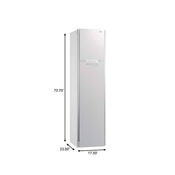 LG - S3MFBN - LG Styler® Smart wi-fi Enabled Steam Closet with TrueSteam®  Technology and Exclusive Moving Hangers