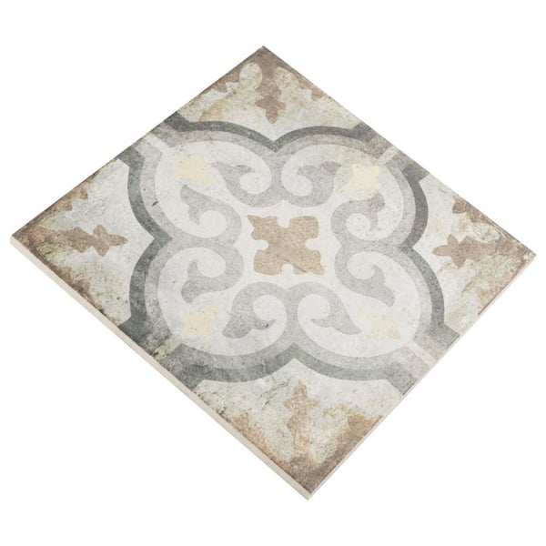 D'Anticatto Decor Palazzo 8-3/4 in. x 8-3/4 in. Porcelain Floor and Wall Tile (11.0 sq. ft./Case)