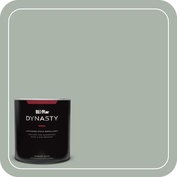 BEHR DYNASTY 1 qt. #BXC-38 Alpine Air Matte Interior Stain-Blocking Paint and Primer