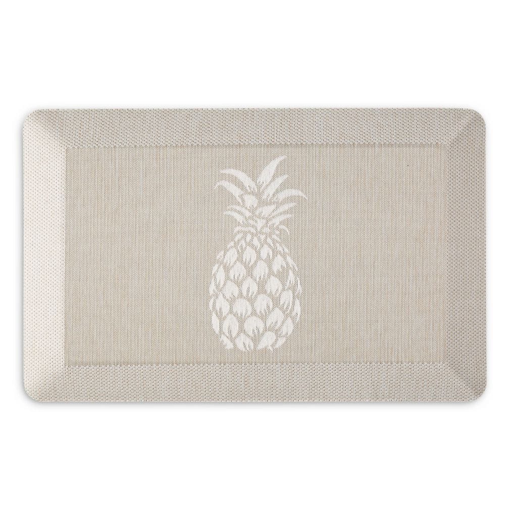 Cozy Living Home Sweet Home Border Grey Black 17.5 in. x 55 in. Runner Kitchen Mat price history on PriceWatchPro
