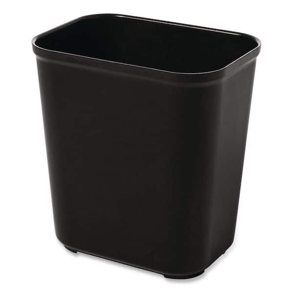 Rubbermaid Commercial Products 7 Gal. Black Fire-Resistant