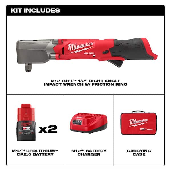 Milwaukee M12 FUEL 12V Lithium-Ion Brushless Cordless 1/2 in