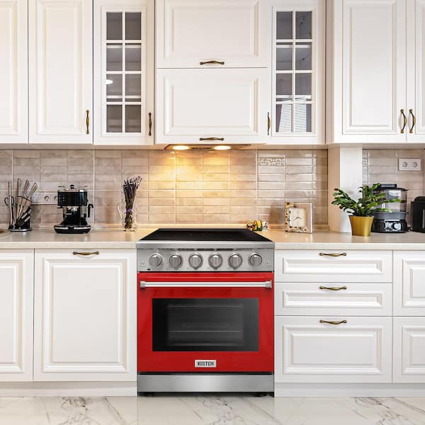 KOSTCH 30 in. 5 Elements Freestanding Electric Range in Stainless