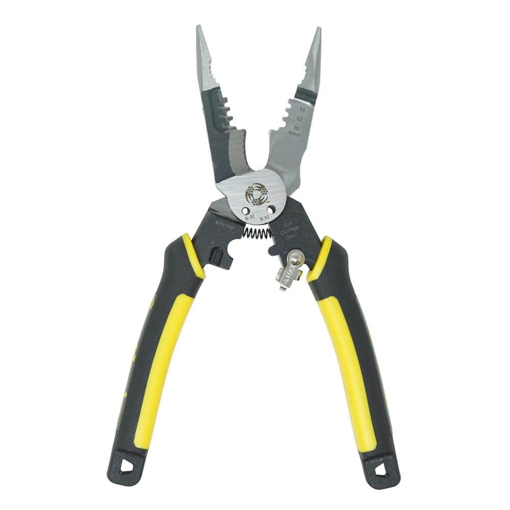 VESSEL Precision Long Reach Needle Nose Pliers with Muti-Purpose of Wire  Cutting, Bending, Crimping