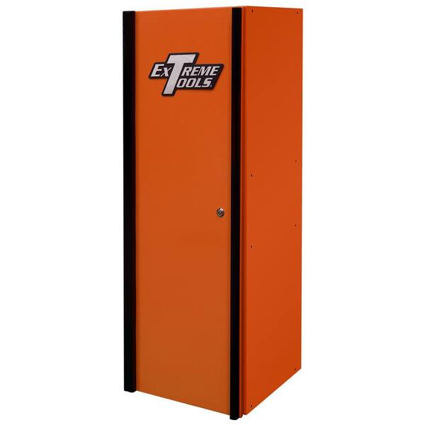 Extreme Tools DX Series 19” 4 Shelves Side Locker, Orange with Black Handle
