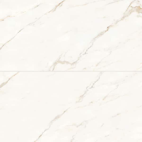 Bedrosians Sample-Magnifica ERA 4 in. x 5 in. Polished Calacatta Oro Porcelain Subway Tile