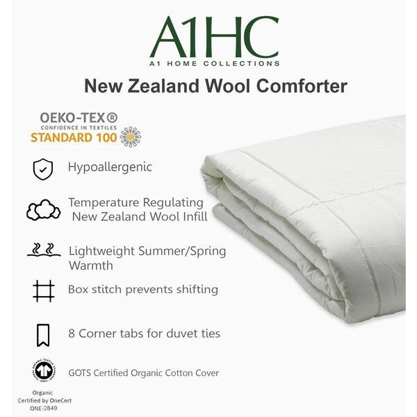 lightweight duvet insert with ties