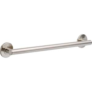 Contemporary 24 in. x 1-1/4 in. Concealed Screw ADA-Compliant Decorative Grab Bar in Stainless