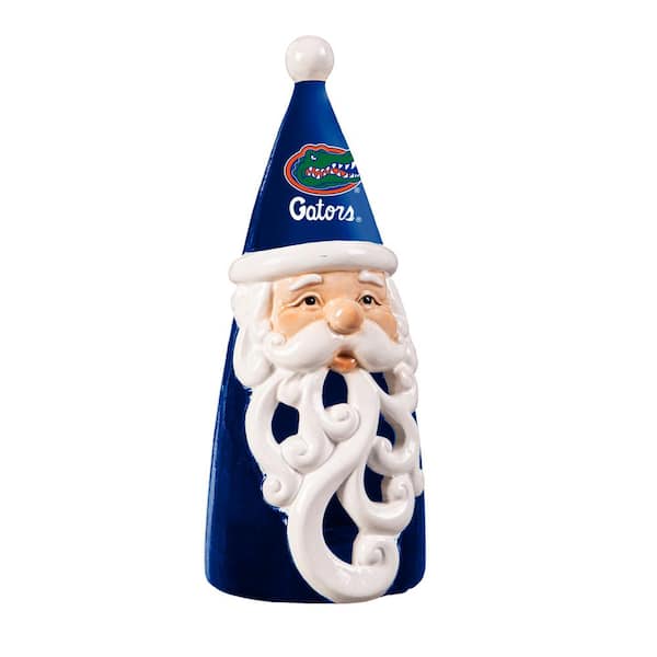 Team Sports America University of Florida Santa LED Christmas Garden Statuary, 8 in.