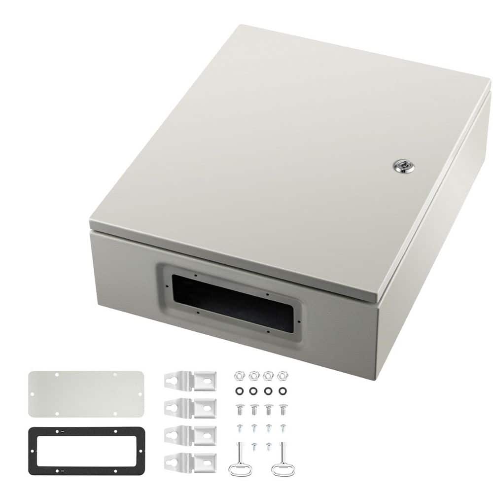 NEMA Steel Case 20x16x6in. NEMA 4X Metal Electric Enclosure Outdoor/Indoor Use Includes Mounting Plate price history on PriceWatchPro