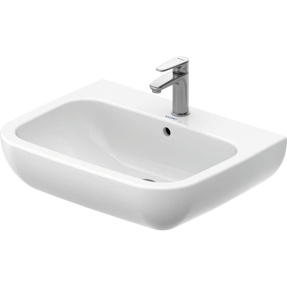 EAN 4021534395246 product image for D-Code 25.63 in. Rectangular Bathroom Sink in White | upcitemdb.com