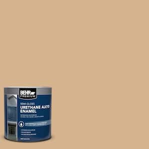 1 qt. Home Decorators Collection #HDC-NT-04 Creme De Caramel Semi-Gloss Enamel Urethane Alkyd Interior/Exterior Paint