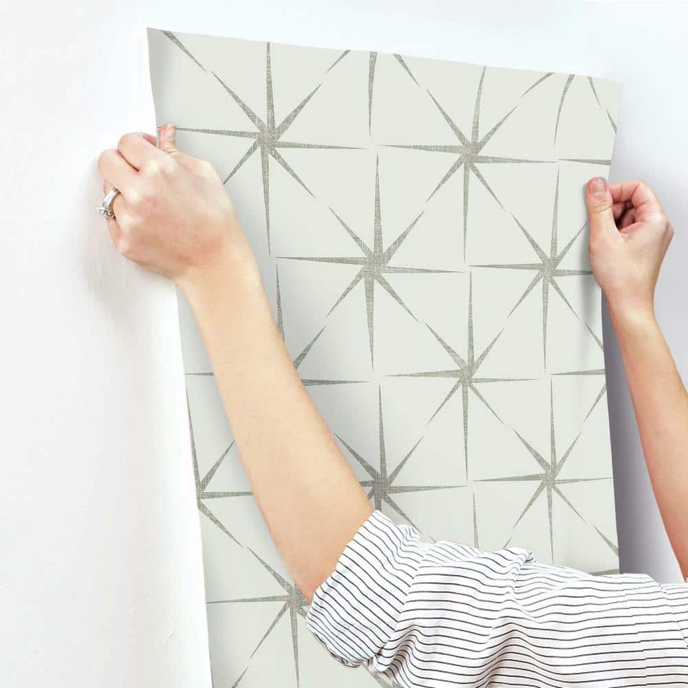 Neutral Floral Watercolor Removable Wallpaper Roll