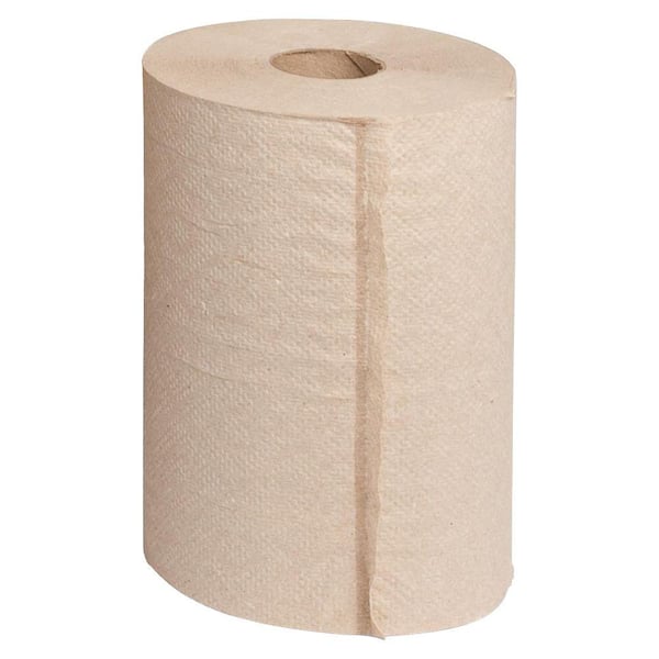 Genuine Joe Hard-Wound Roll Paper Towels (12 Rolls) GJO22300 - The Home  Depot
