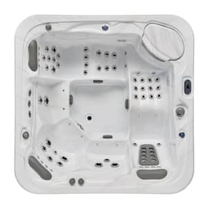 Infinity 5-Person 77 Jet 240 V Dual Lounger Hot Tub with Bluetooth