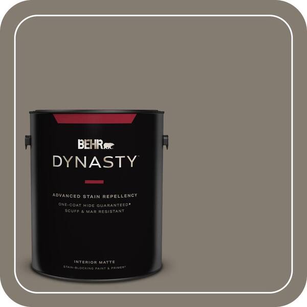 BEHR DYNASTY 1 gal. #PPF-53 Winding Path Matte Interior Stain-Blocking Paint & Primer