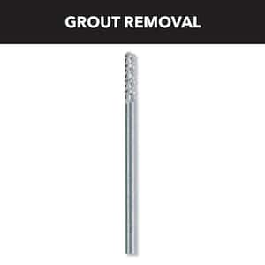 1/8 in. Rotary Tool Carbide Grout Removal Accessory