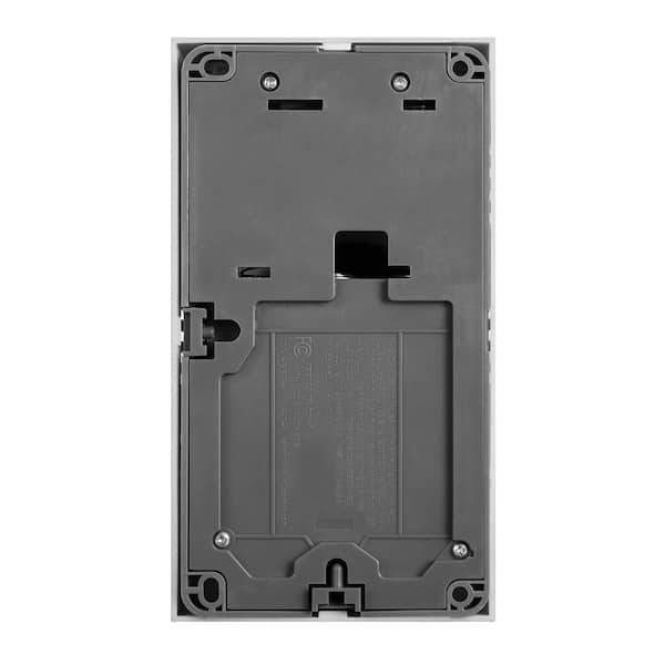 その他 DAM WITM5200II Heath Zenith White Plastic Wired or Wireless Digital Doorbell
