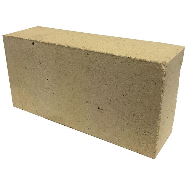 Unbranded 7 lb. 2.5 in. x 4.5 in. x 9 in. Fire Clay Brick