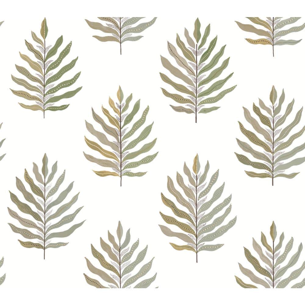 324 in. x 27 in. Green Miramar Wallpaper Roll price history on PriceWatchPro