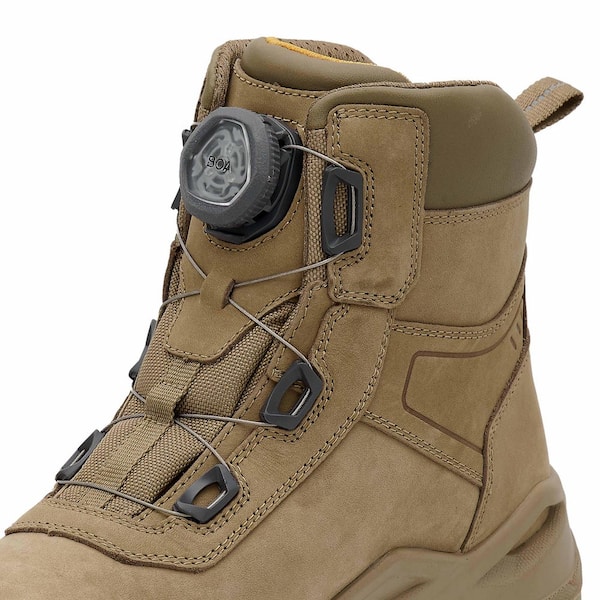 DEWALT Men's Apex BOA Composite Toe Size 10.5 Work Boot Sand
