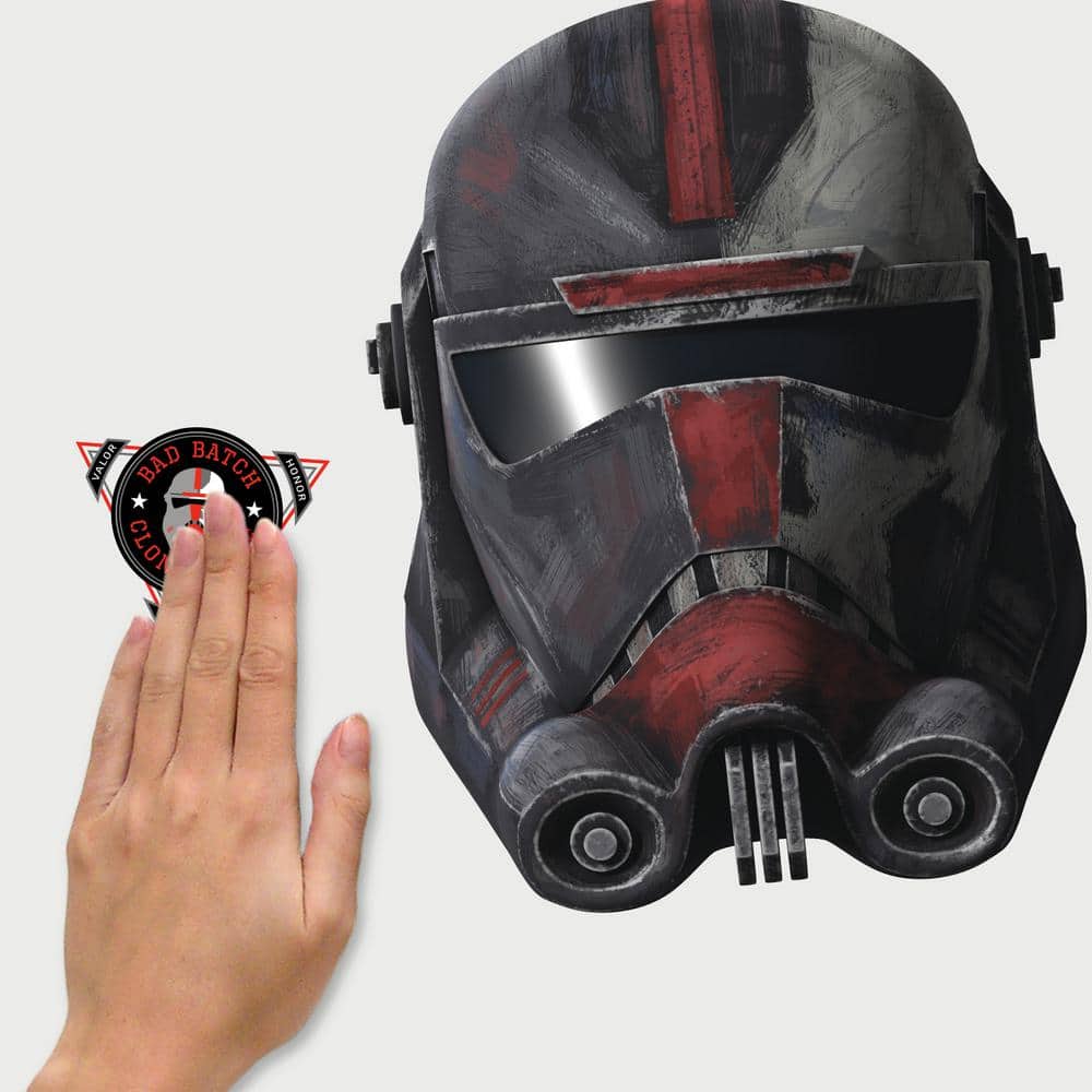 Star Wars Bad Batch Helmets Peel and Stick Wall Decals