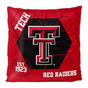 NCAA Texas Tech Connector Velvet Reverse Pillow