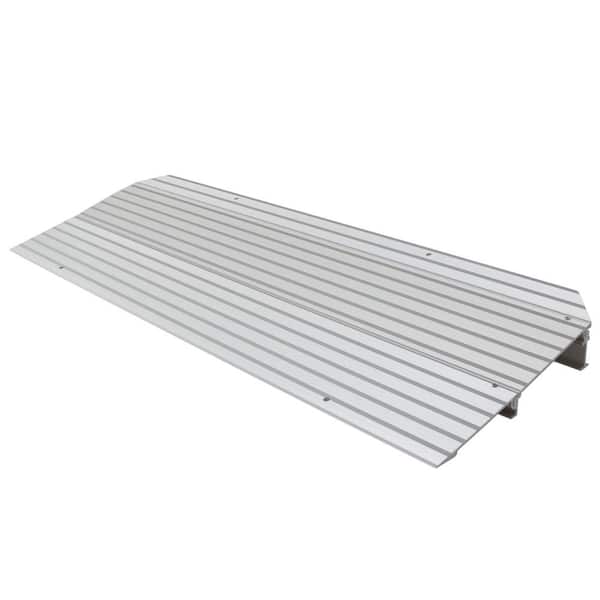 2-1/4 in. High Aluminum Mobility Threshold Ramp for Wheelchairs, Scooters, and Power Chairs-600 lbs. Weight Capacity