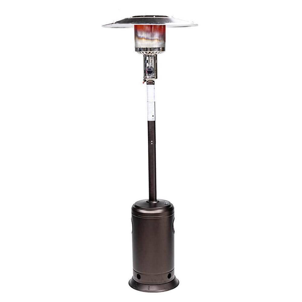 Outdoor Heaven 47000BTU Durable Mobile Propane Patio Heater with Wheels,Rot