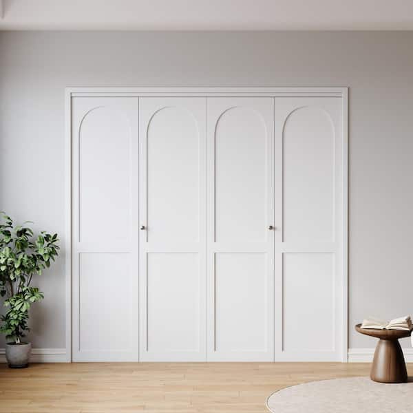 COAST SEQUOIA INC Arch Top 60 in. x 78 in. Solid Core White Primed