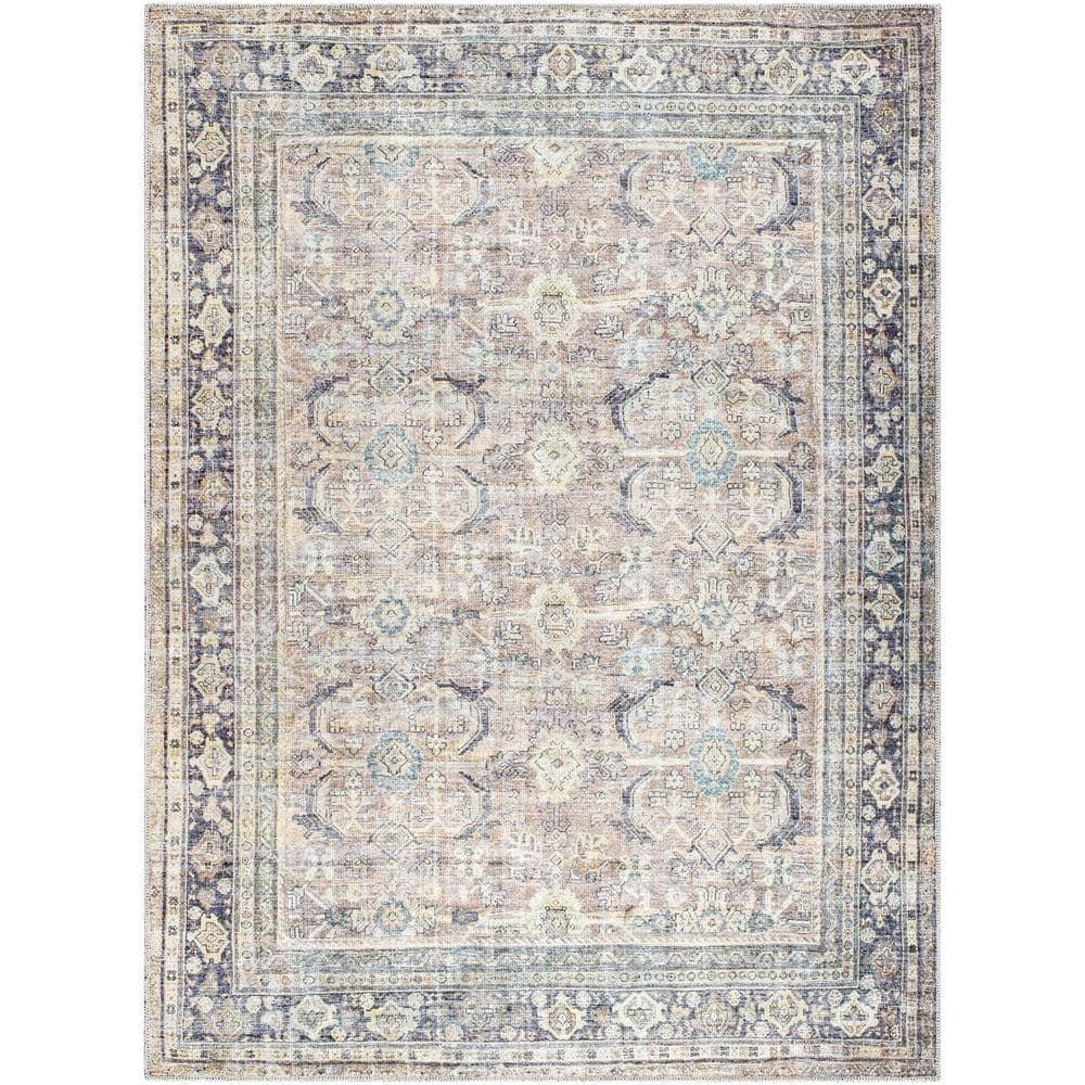 Becki Owens Rectangular Red Synthetic Washable Area Rug