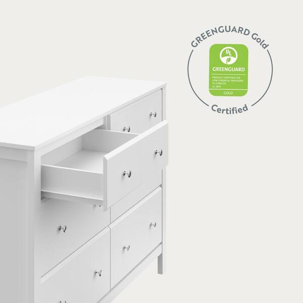 Drawer Dresser For Bedroom Storkcraft Santorini 6-Drawer Dresser