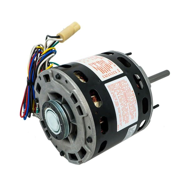 48 Frame 1/4 HP, 1075 RPM, 3 Speed Direct Drive Blower Motor, 115-Volts