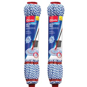 O-Cedar Microfiber Wet Cloth Mop (2-Pack) 133582 COMBO1 - The Home