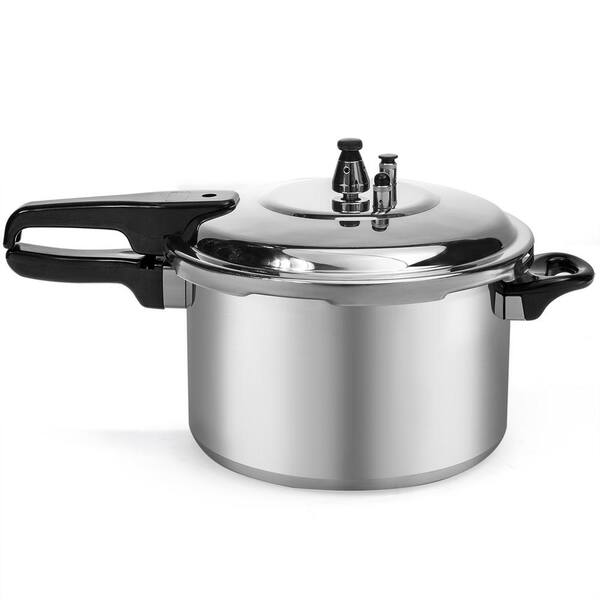 Barton 8 Qt. Aluminum Stove Top Pressure Cooker Pot with Steam Release Valve