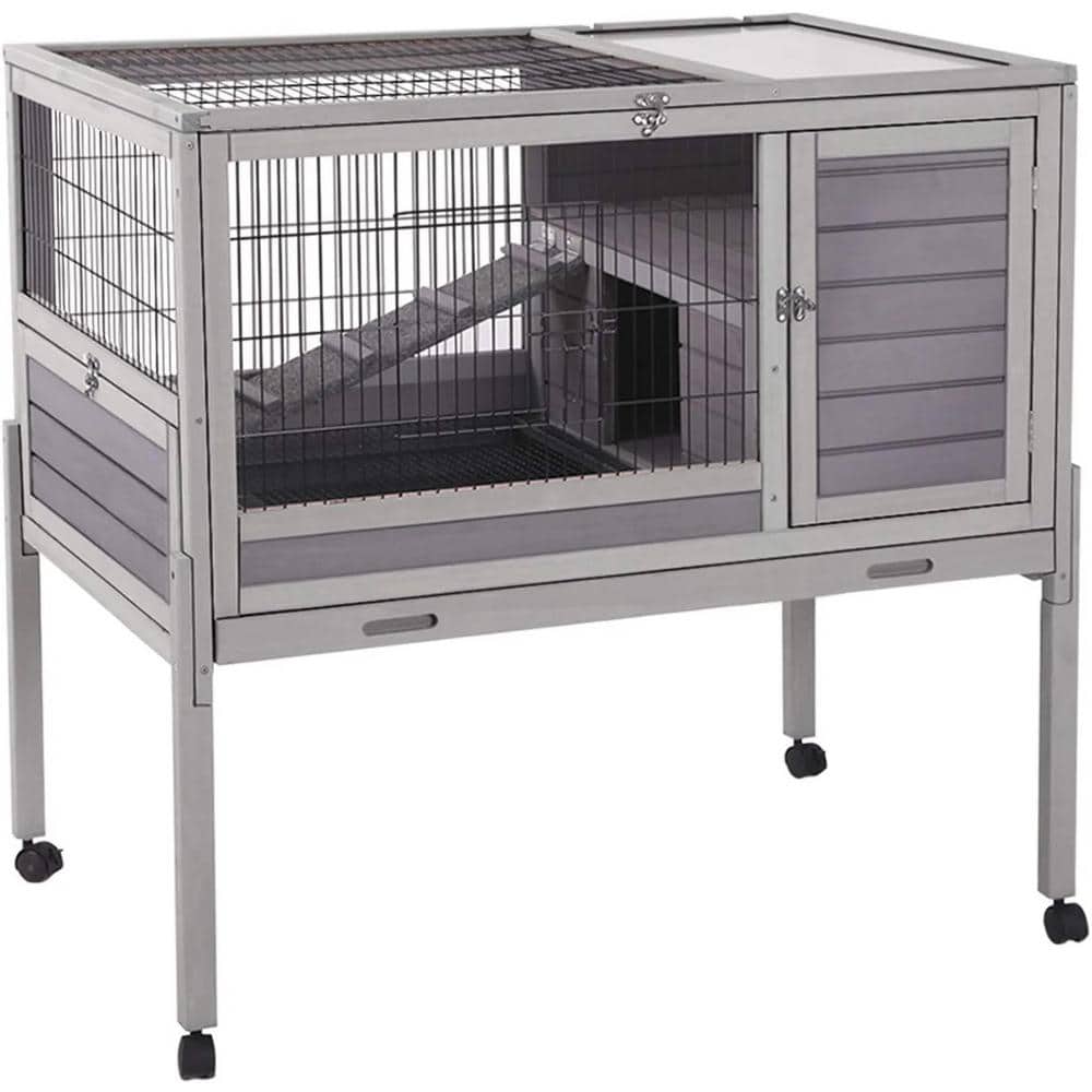 Rabbit Hutch Indoor Bunny Cage(Inner Space 7.91 sq. ft.) price history on PriceWatchPro